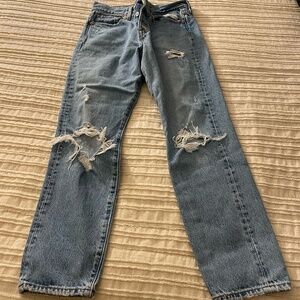 Womens Levi's Wedgie jeans.  Size 27
